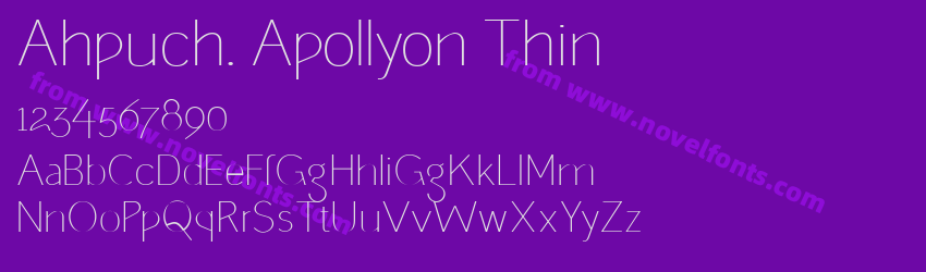 Ahpuch. Apollyon ThinPreview Ahpuch. Apollyon ThinPreview