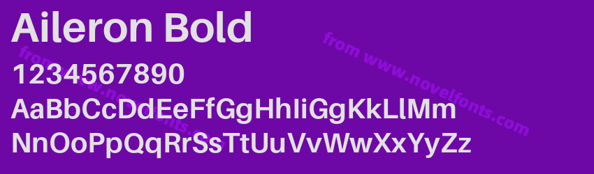 Aileron BoldPreview Aileron BoldPreview