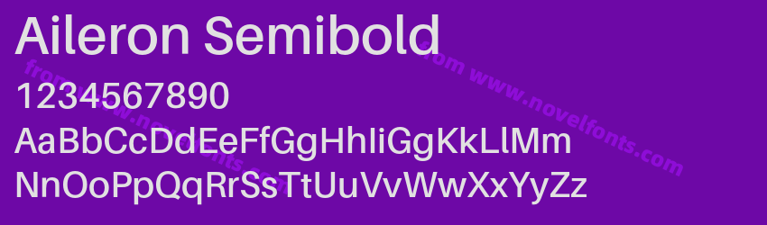 Aileron SemiboldPreview