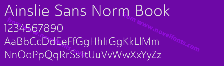 Ainslie Sans Norm BookPreview Ainslie Sans Norm BookPreview