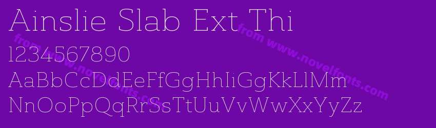 Ainslie Slab Ext ThiPreview Ainslie Slab Ext ThiPreview