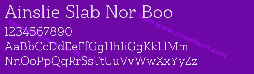 Ainslie Slab Nor BooPreview Ainslie Slab Nor BooPreview