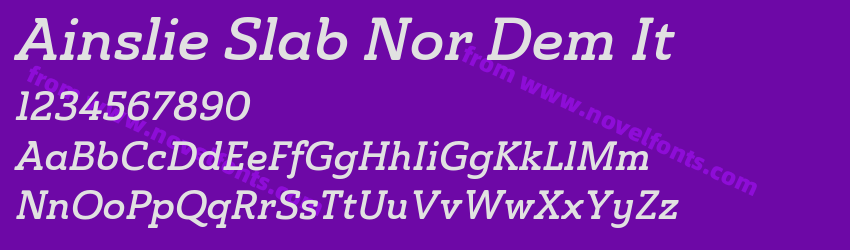 Ainslie Slab Nor Dem ItPreview Ainslie Slab Nor Dem ItPreview