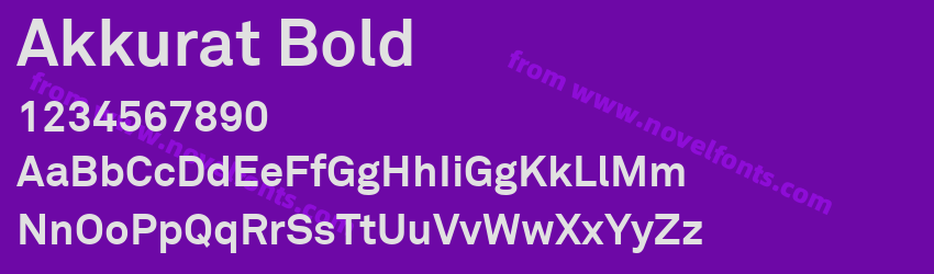 Akkurat BoldPreview Akkurat BoldPreview