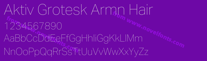 Aktiv Grotesk Armn HairPreview Aktiv Grotesk Armn HairPreview
