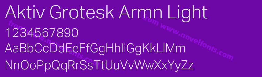 Aktiv Grotesk Armn LightPreview Aktiv Grotesk Armn LightPreview