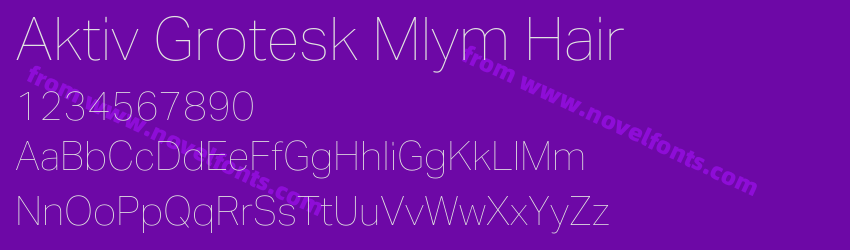 Aktiv Grotesk Mlym HairPreview Aktiv Grotesk Mlym HairPreview