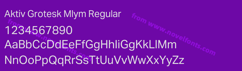 Aktiv Grotesk Mlym RegularPreview Aktiv Grotesk Mlym RegularPreview
