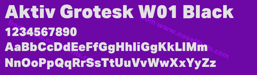 Aktiv Grotesk W01 BlackPreview Aktiv Grotesk W01 BlackPreview
