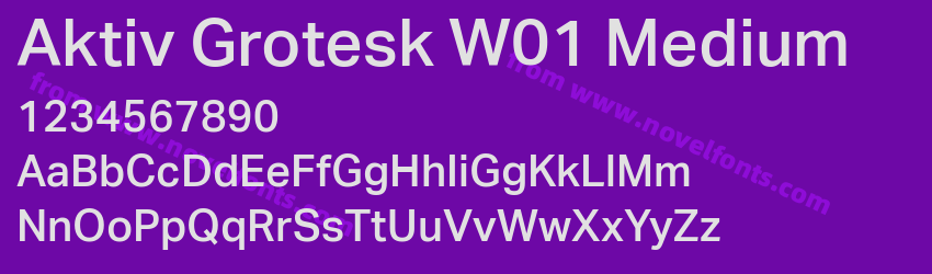 Aktiv Grotesk W01 MediumPreview Aktiv Grotesk W01 MediumPreview