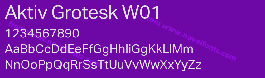 Aktiv Grotesk W01Preview Aktiv Grotesk W01Preview