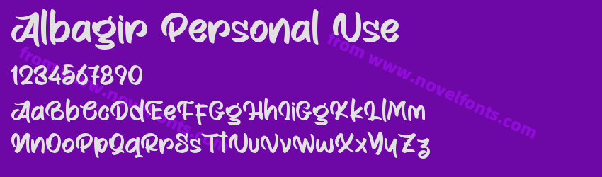 Albagir Personal UsePreview