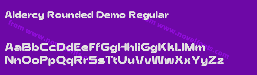 Aldercy Rounded Demo RegularPreview Aldercy Rounded Demo RegularPreview
