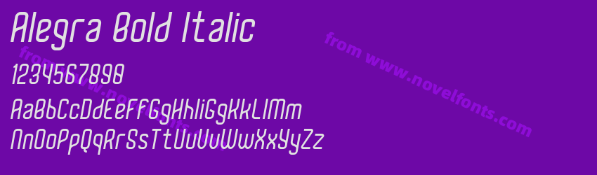 Alegra Bold ItalicPreview Alegra Bold ItalicPreview