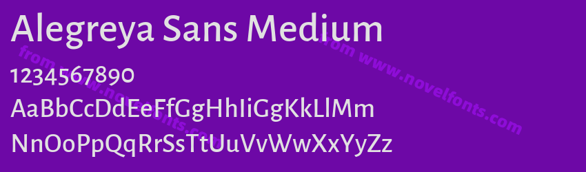 Alegreya Sans MediumPreview Alegreya Sans MediumPreview