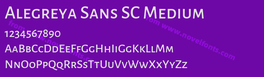 Alegreya Sans SC MediumPreview Alegreya Sans SC MediumPreview