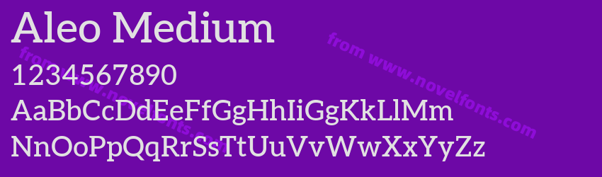 Aleo MediumPreview Aleo MediumPreview