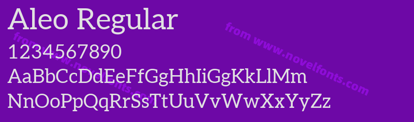 Aleo RegularPreview Aleo RegularPreview