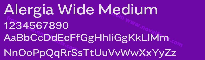 Alergia Wide MediumPreview Alergia Wide MediumPreview