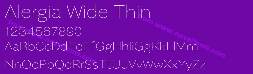 Alergia Wide ThinPreview Alergia Wide ThinPreview