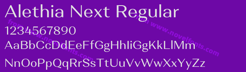 Alethia Next RegularPreview Alethia Next RegularPreview