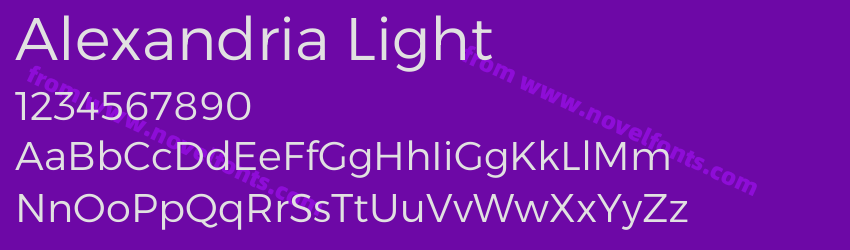 Alexandria LightPreview