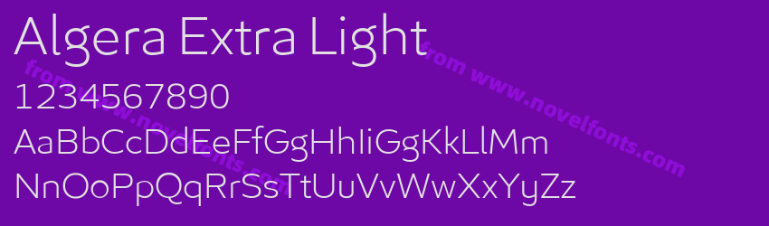 Algera Extra LightPreview Algera Extra LightPreview
