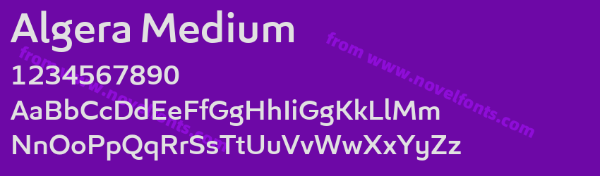 Algera MediumPreview