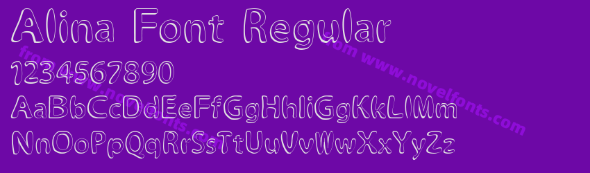 Alina Font RegularPreview