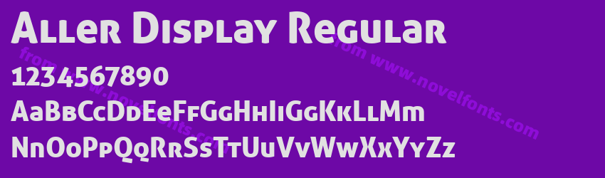 Aller Display RegularPreview Aller Display RegularPreview