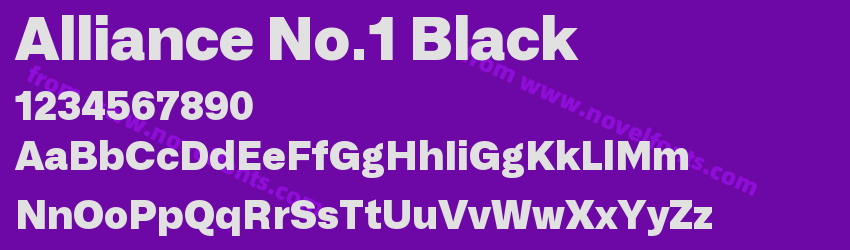 Alliance No.1 BlackPreview