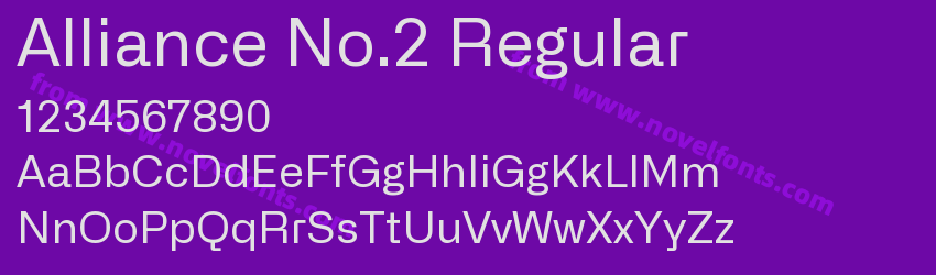 Alliance No.2 RegularPreview Alliance No.2 RegularPreview