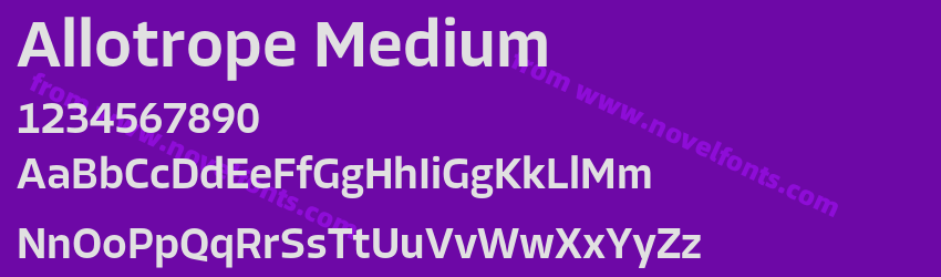 Allotrope MediumPreview Allotrope MediumPreview