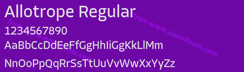 Allotrope RegularPreview Allotrope RegularPreview