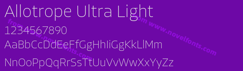Allotrope Ultra LightPreview Allotrope Ultra LightPreview