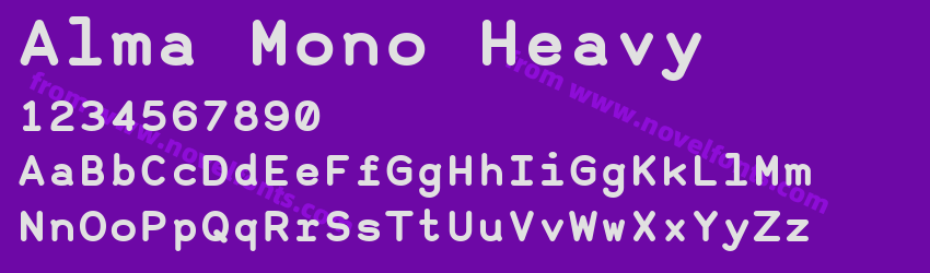 Alma Mono HeavyPreview Alma Mono HeavyPreview