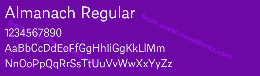 Almanach RegularPreview