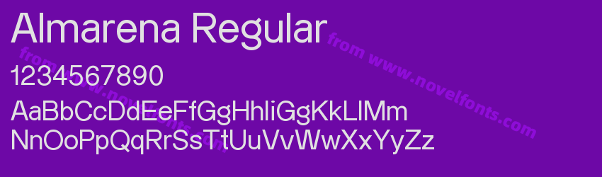 Almarena RegularPreview Almarena RegularPreview