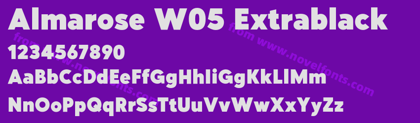 Almarose W05 ExtrablackPreview Almarose W05 ExtrablackPreview