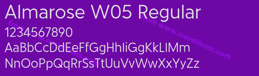Almarose W05 RegularPreview