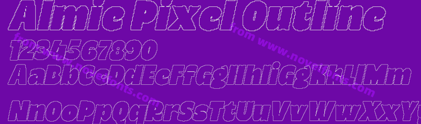 Almie Pixel OutlinePreview Almie Pixel OutlinePreview