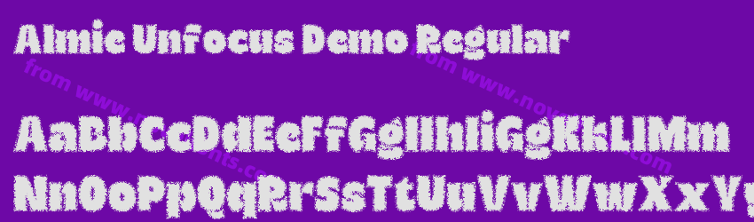 Almie Unfocus Demo RegularPreview