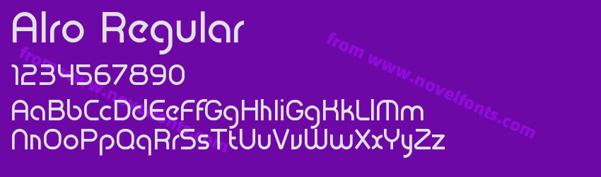 Alro RegularPreview Alro RegularPreview