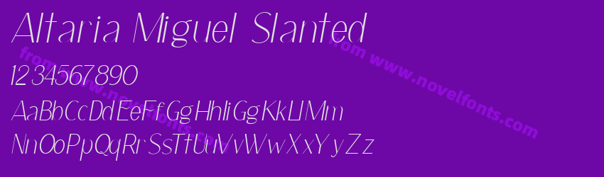 Altaria Miguel SlantedPreview Altaria Miguel SlantedPreview
