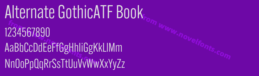 Alternate GothicATF BookPreview Alternate GothicATF BookPreview