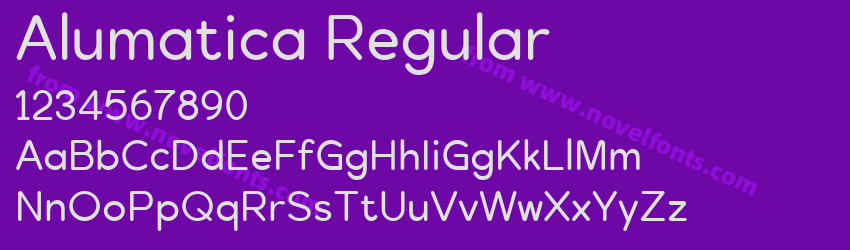 Alumatica RegularPreview Alumatica RegularPreview