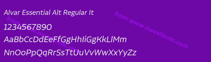 Alvar Essential Alt Regular ItPreview Alvar Essential Alt Regular ItPreview