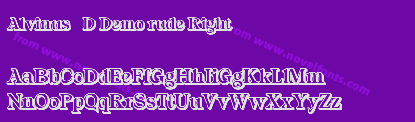 Alvinus 3D Demo rude RightPreview Alvinus 3D Demo rude RightPreview