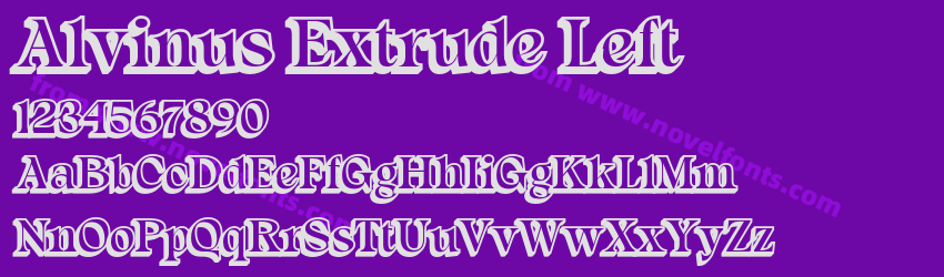 Alvinus Extrude LeftPreview Alvinus Extrude LeftPreview