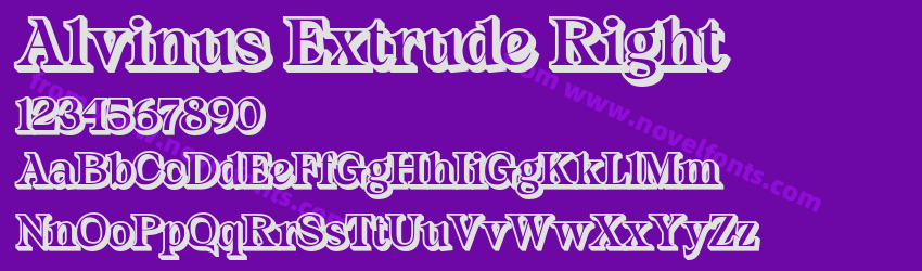 Alvinus Extrude RightPreview Alvinus Extrude RightPreview